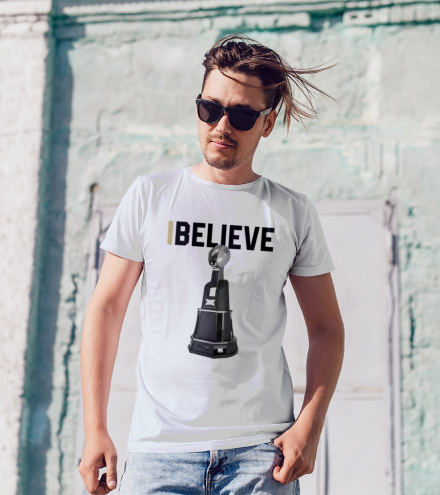 I Believe Big 12 Conference Championship Trophy T-Shirt