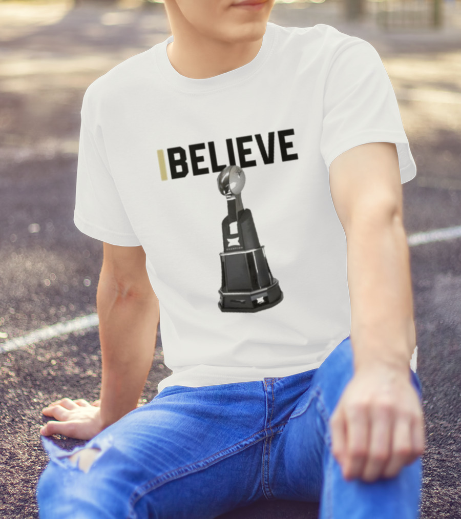I Believe Big 12 Conference Championship Trophy T-Shirt