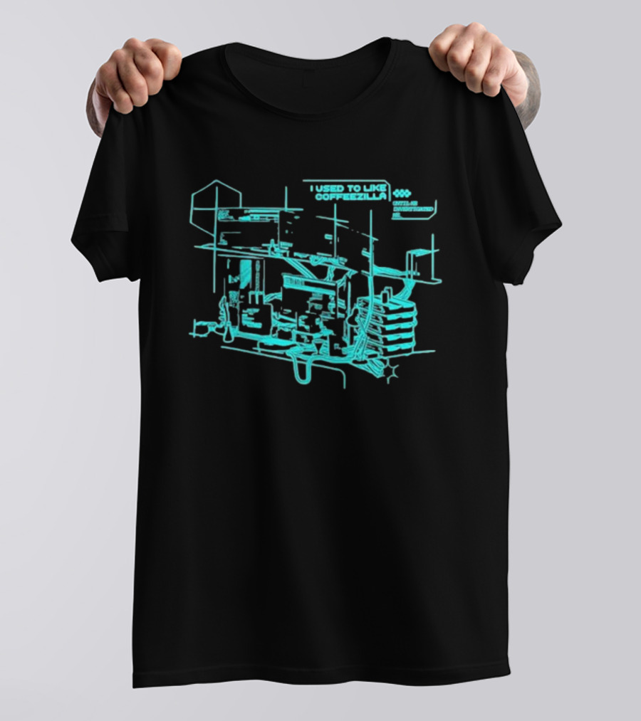 I Used To Like Coffeezilla Control Data Base 1492 T-Shirt