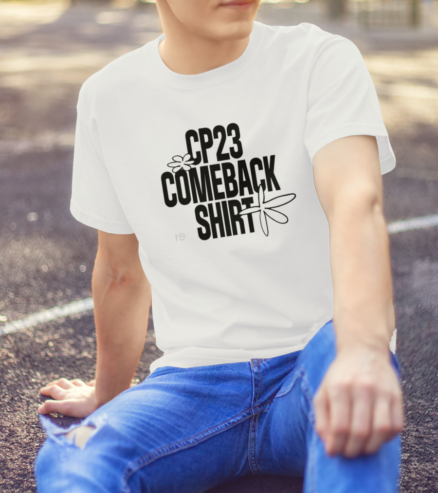 Re_Inc CP23 Comeback Shirt With Flower Accents T-Shirt