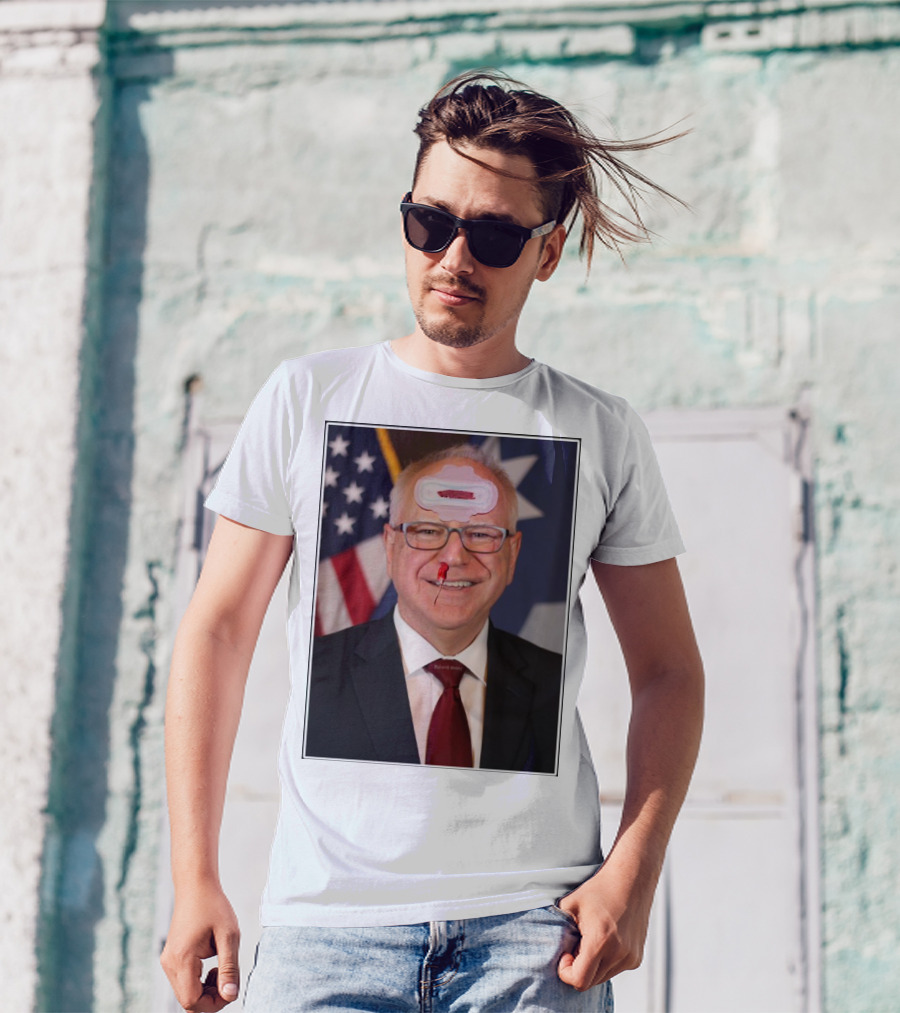 Tampon Tim The Maxipad Minnesotan Patriotic Humor T-Shirt