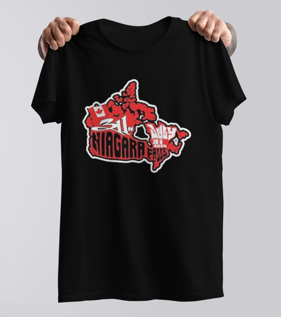 311 Canada July 31 2024 Niagara Falls Fans T-Shirt