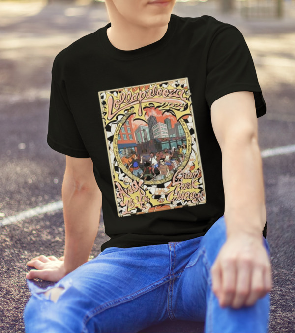 Lollapalooza 2024 Grand Park Chicago Arg July T-Shirt