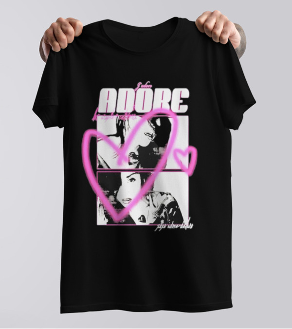 Adore Delano Vintage Photo Collage Xoxo T-Shirt