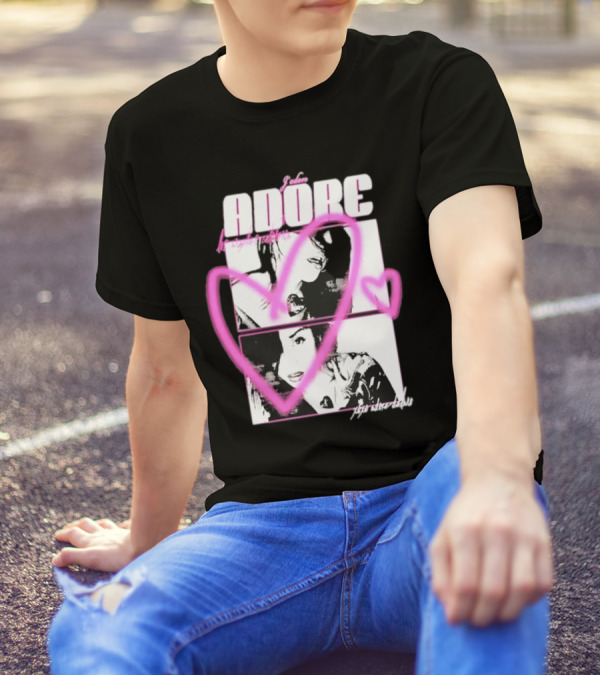 Adore Delano Vintage Photo Collage Xoxo T-Shirt