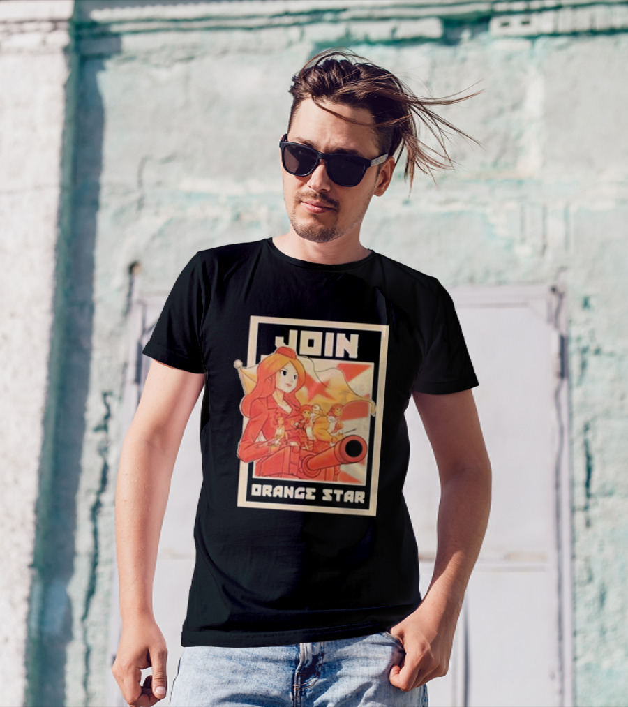 Advance Wars Join Orange Star Retro Military Recruit T-Shirt