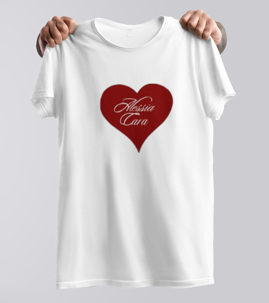 Alessia Cara Red Heart Dead Man Thank Your Lucky Stans Im Creative T-Shirt