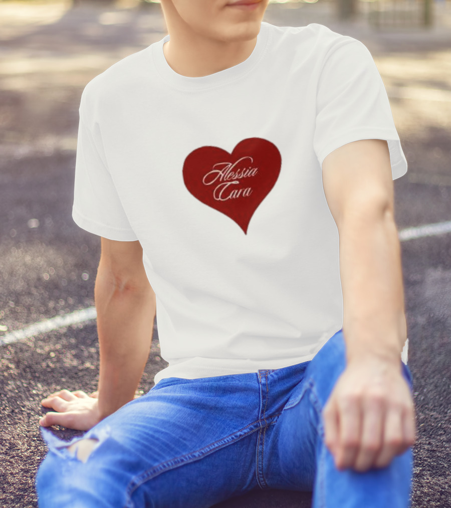 Alessia Cara Red Heart Dead Man Thank Your Lucky Stans Im Creative T-Shirt