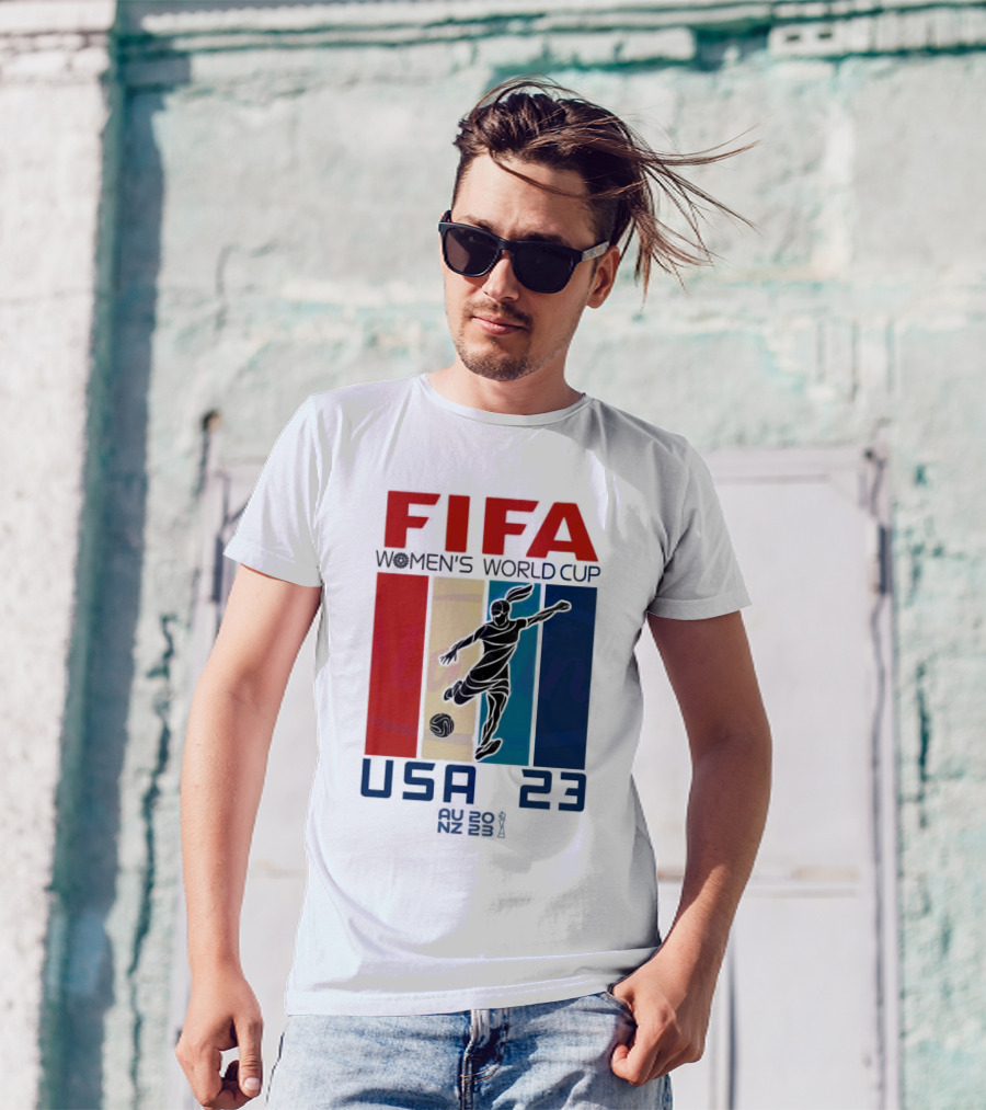 FIFA Women's World Cup USA 23 Soccer Player T-Shirt
