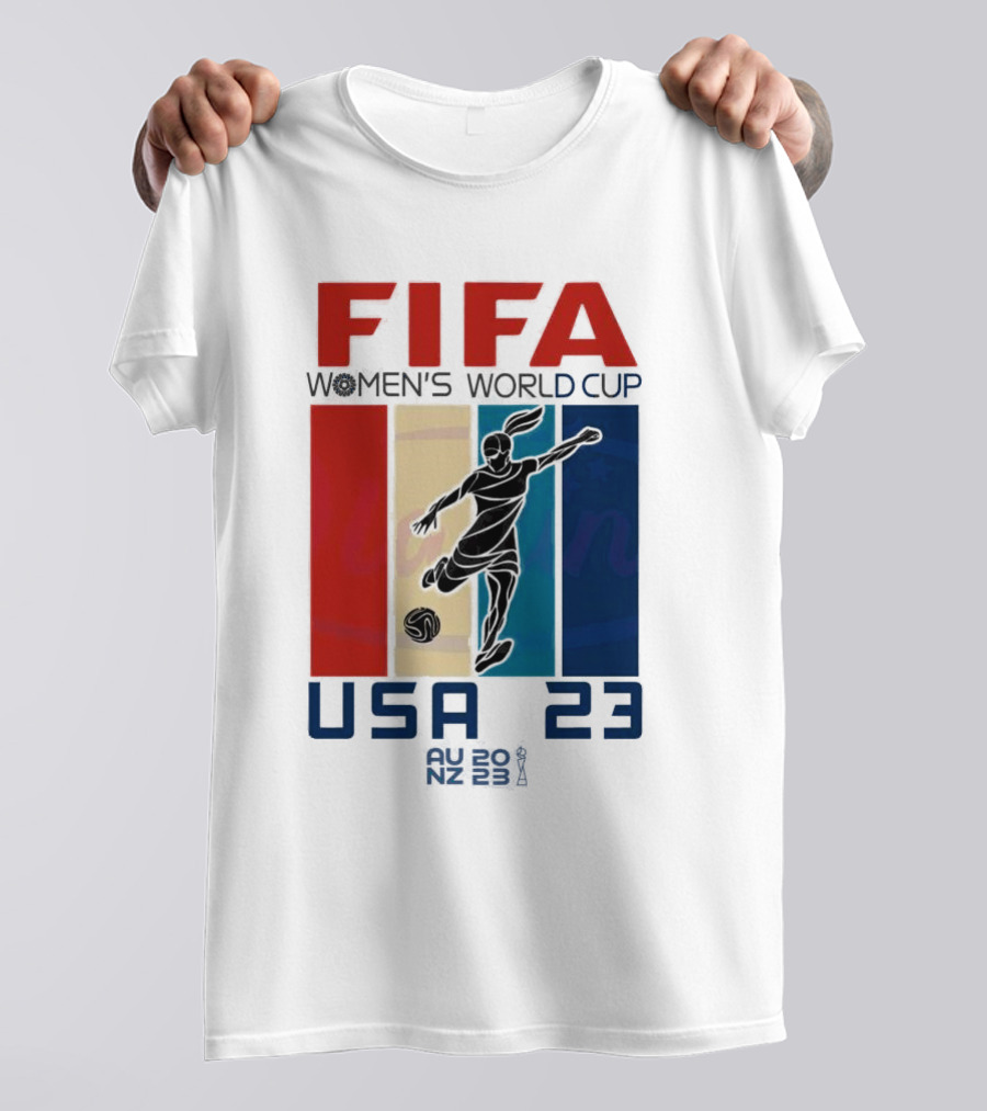 FIFA Women's World Cup USA 23 Soccer Player T-Shirt
