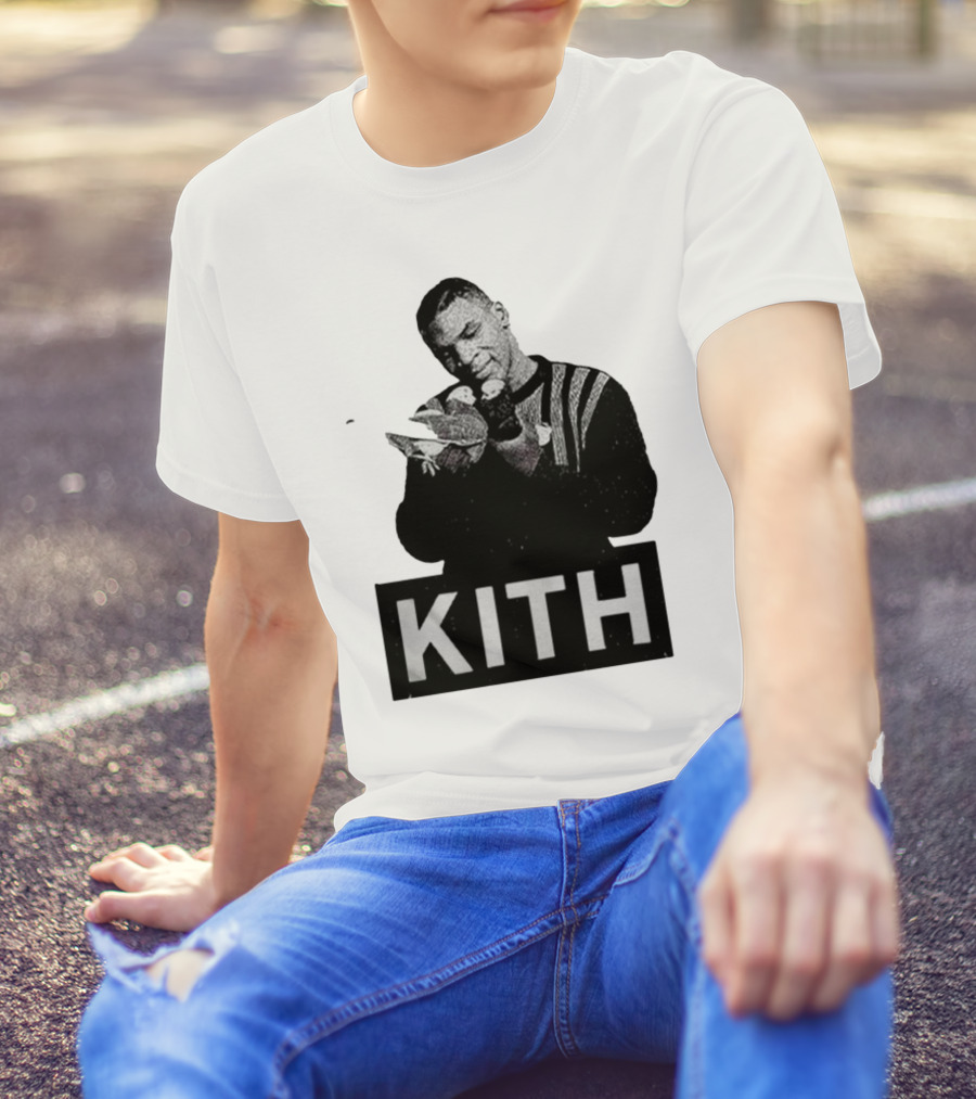 Mike Tyson Kith Now Meme With Pigeons T-Shirt