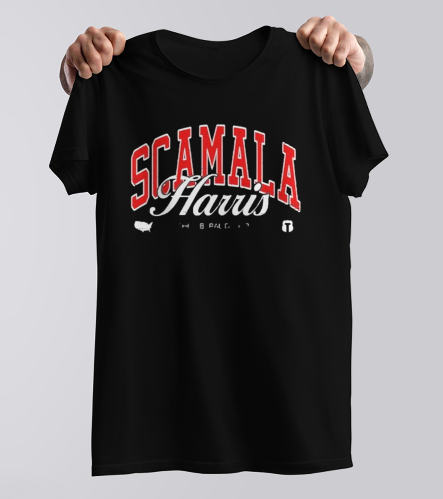 Scamala Harris USA Political Satire T-Shirt