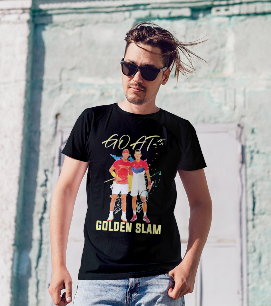 GOAT Golden Slam Tennis Signature T-Shirt
