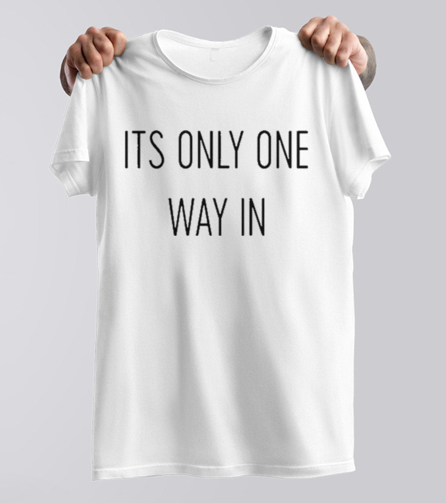 Yofav Churchboy Its Only One Way In T-Shirt