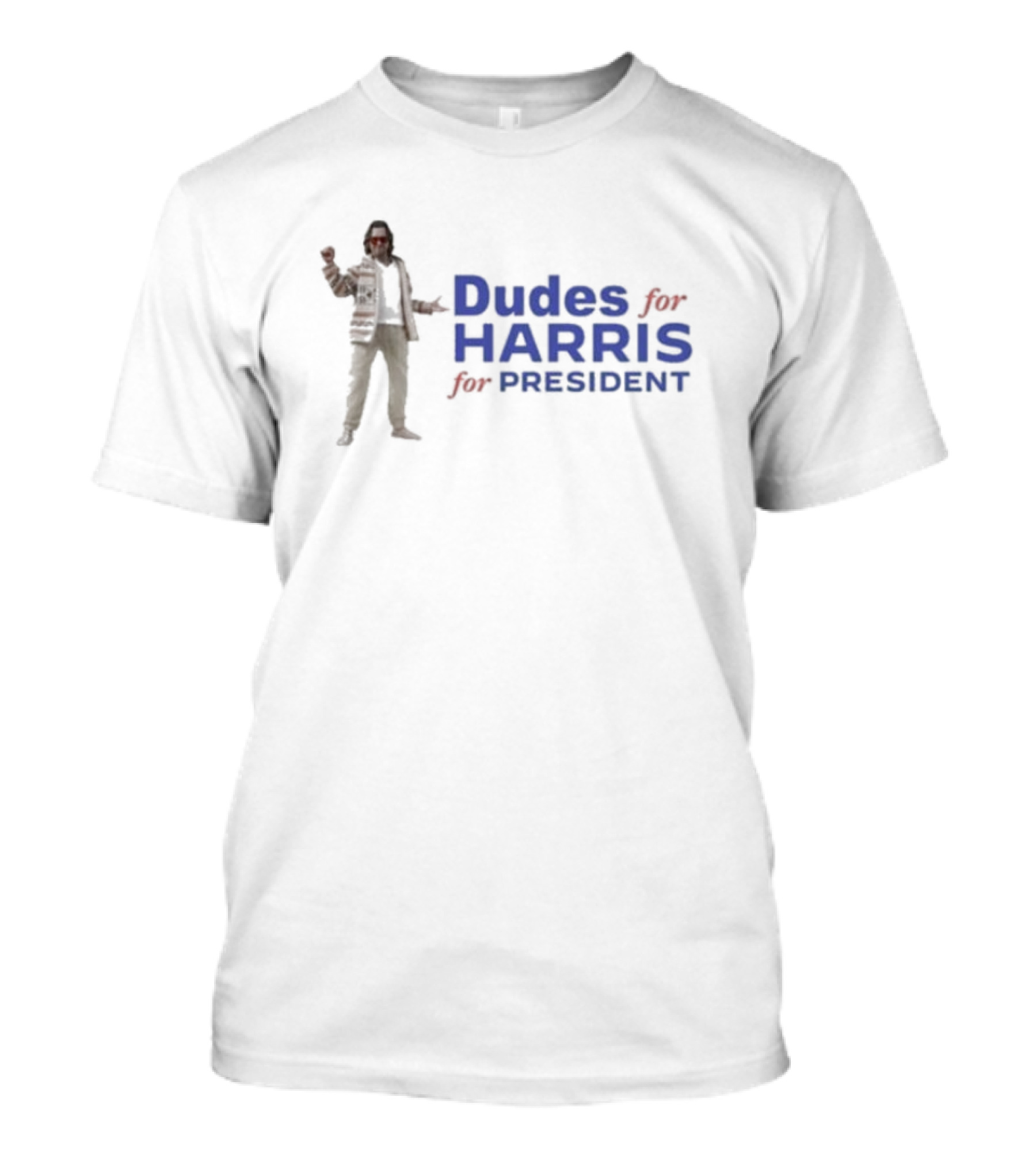 Dudes For Harris For President Iconic Persona T-Shirt