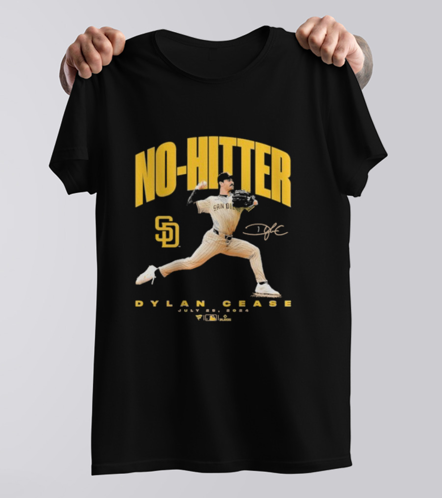 No-Hitter Dylan Cease San Diego Padres July 28 2024 SD T-Shirt