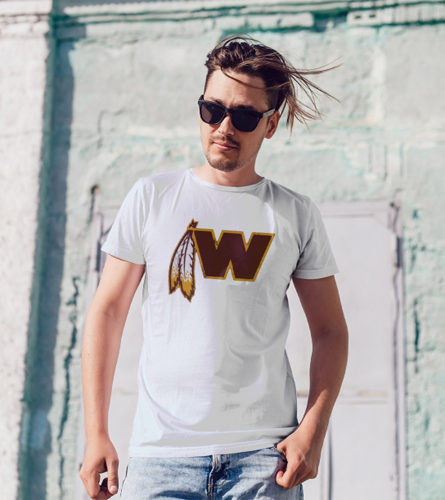 Washington Commanders Feather T-Shirt