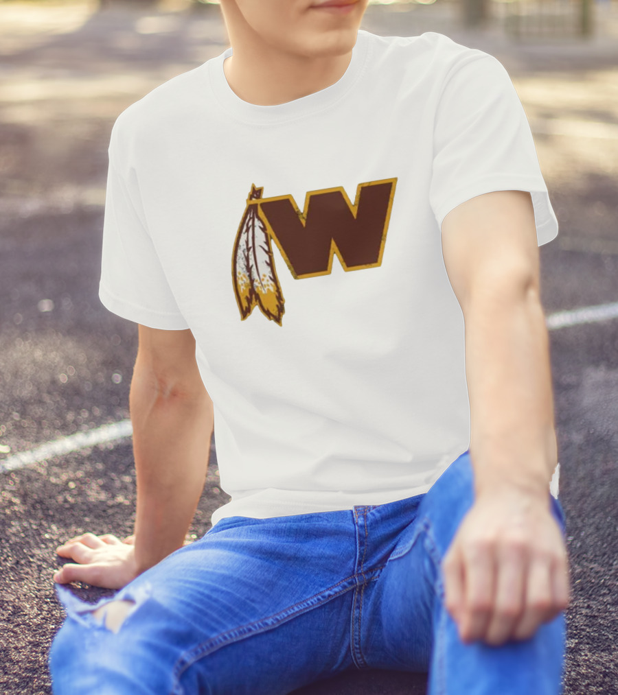 Washington Commanders Feather T-Shirt