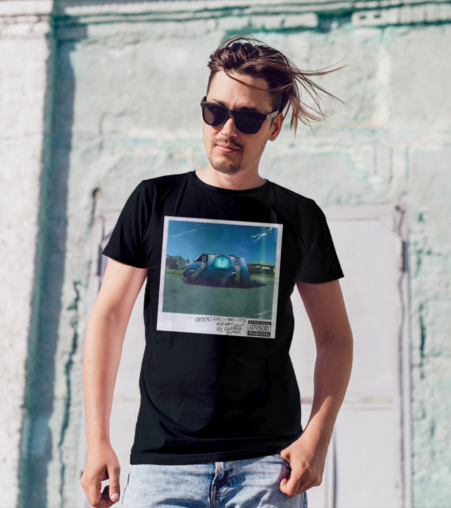 Funnyahhtees Good Kid M.A.A.D City Reboot Van Parental Advisory Kendrick Lamar T-Shirt