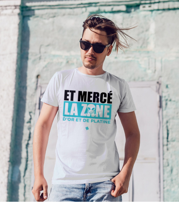 Et Mercé La Zone D'or Et De Platine Alien T-Shirt