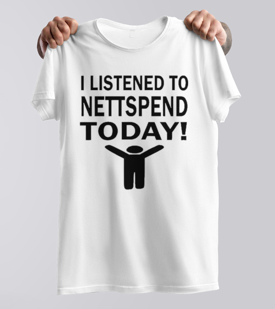 Pluggnb Lounge I Listened To Nettspend Today Enthusiast T-Shirt