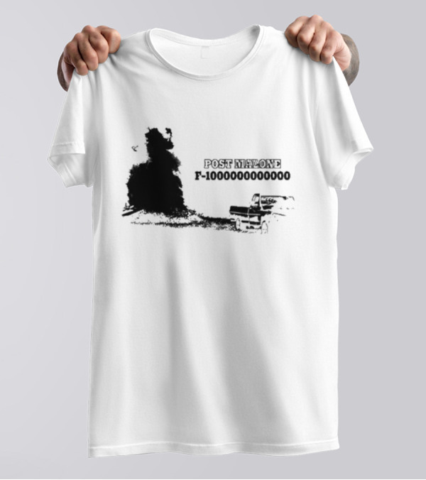 Post Malone F-1000000000000 Yellow Truck Scene T-Shirt