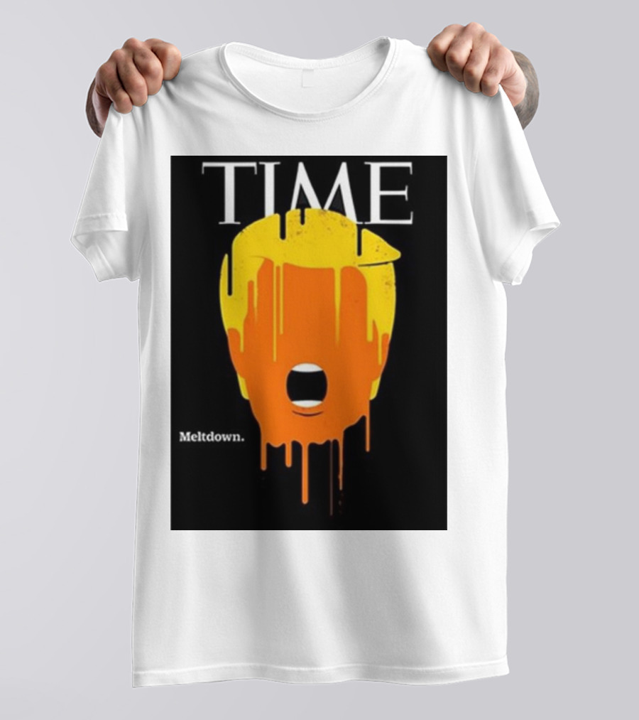 Time Meltdown Sophie Louise Delquié Donald Trump T-Shirt