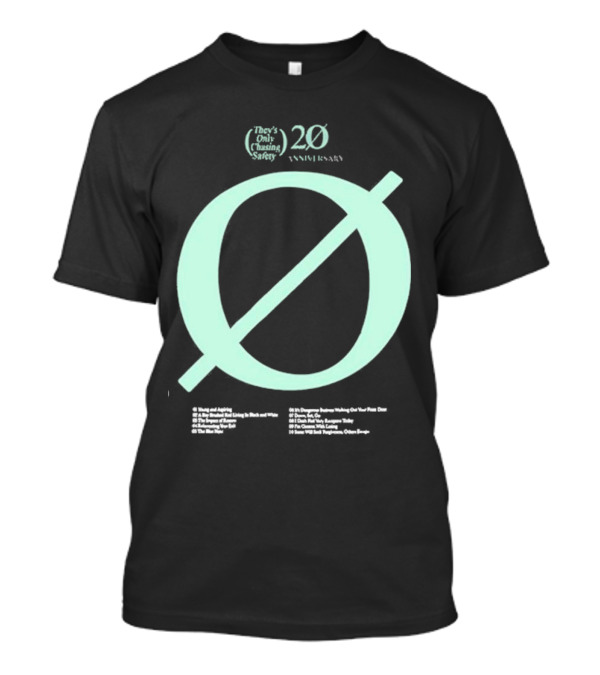 Underoath They’re Only Chasing Safety 20th Anniversary Tracklist T-Shirt