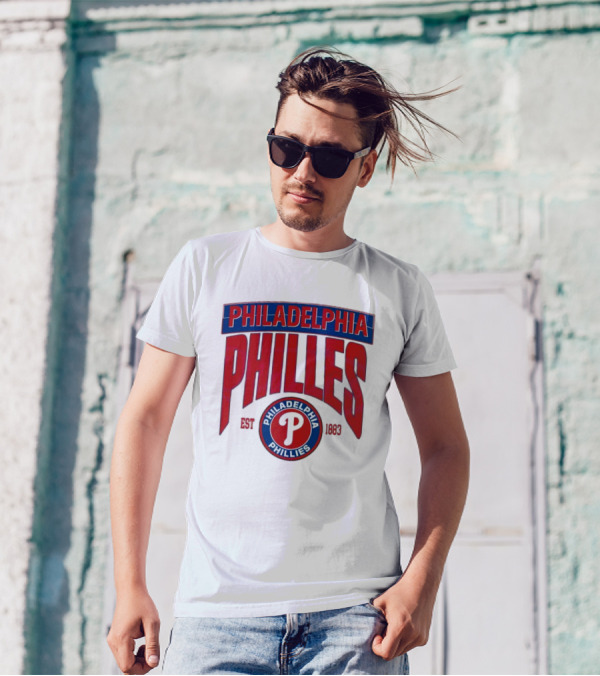 Philadelphia Phillies Est. 1883 Vintage Baseball T-Shirt