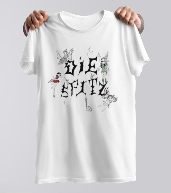 Die Spitz Nice But Brutal 2024 Dark Fairy Goth Aesthetic T-Shirt