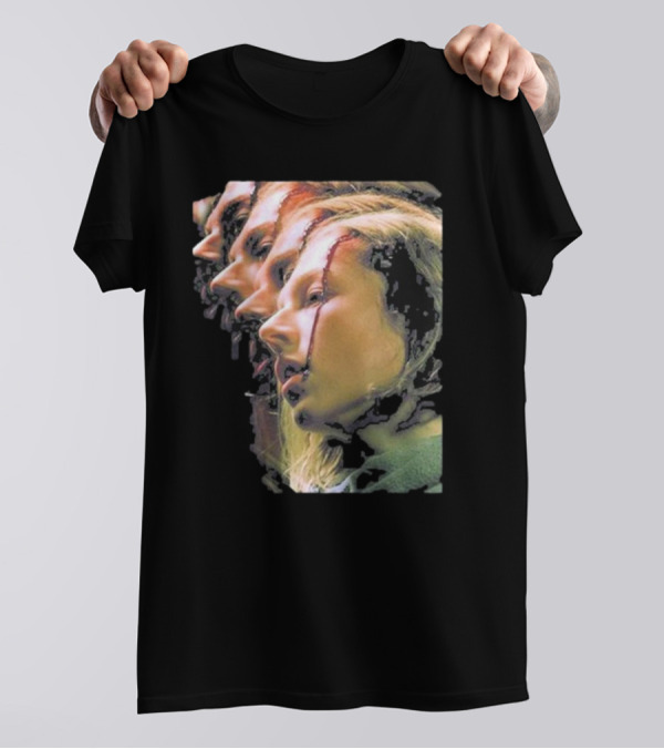 Neon Cuckoo Infinity Mind Warp Faces T-Shirt