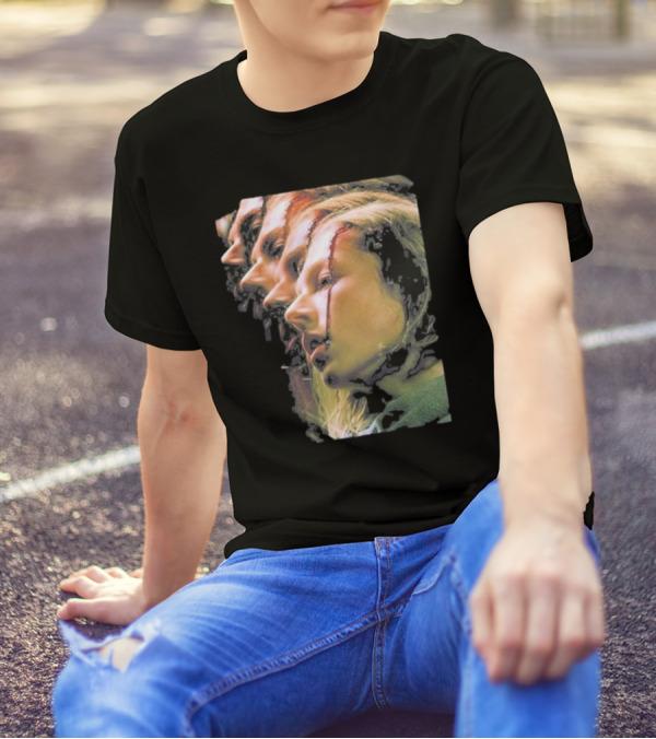 Neon Cuckoo Infinity Mind Warp Faces T-Shirt