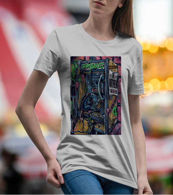 Primus August 14 2024 The Anthem Washington DC Tour T-Shirt