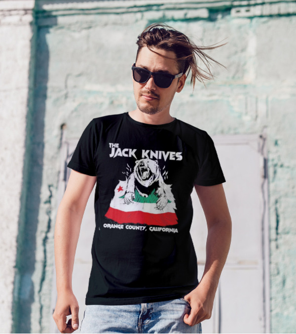 The Jack Knives Bear Orange County California T-Shirt