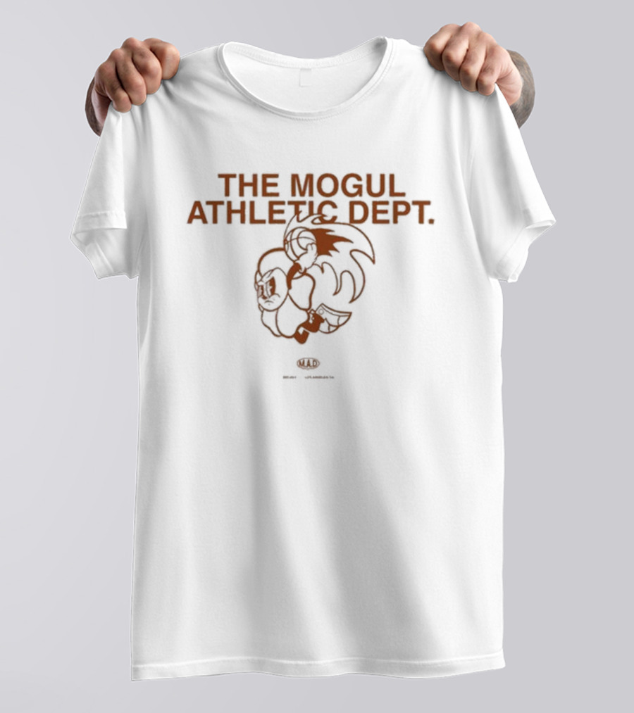 The Mogul Athletic Dept Los Angeles California Est 2024 MAD T-Shirt