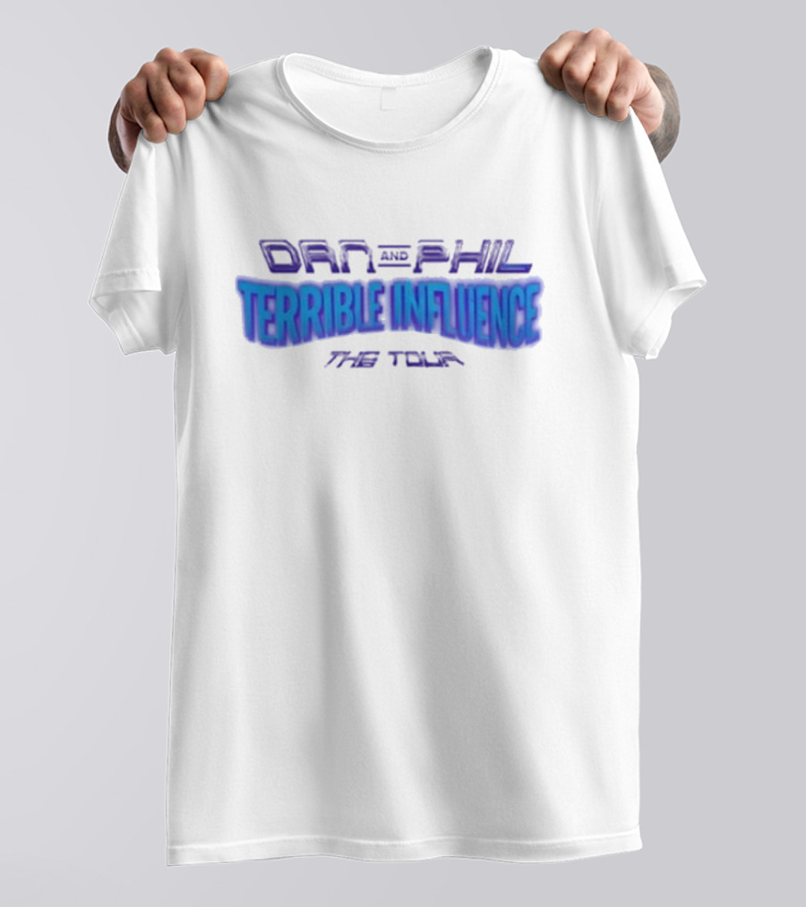 Dan And Phil Terrible Influence The Tour T-Shirt