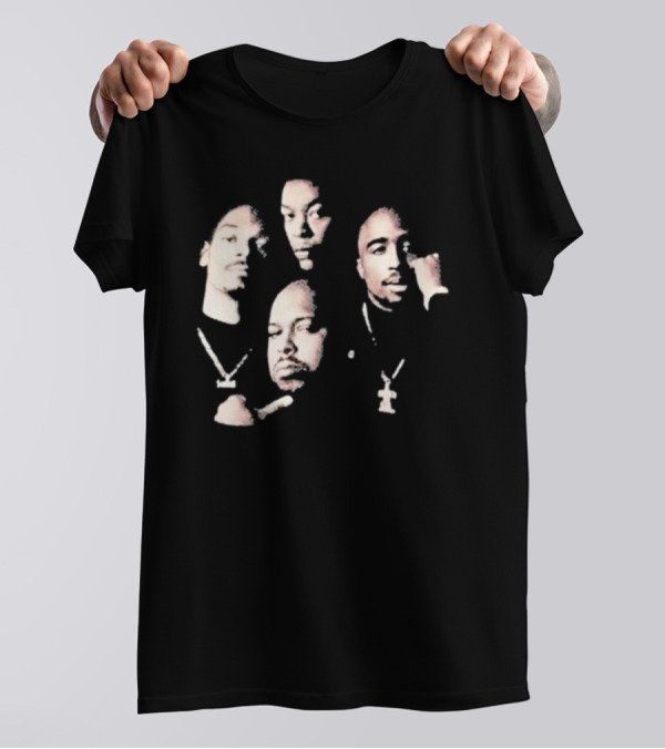 Death Row Records Classic Iconic Figures Collaboration T-Shirt