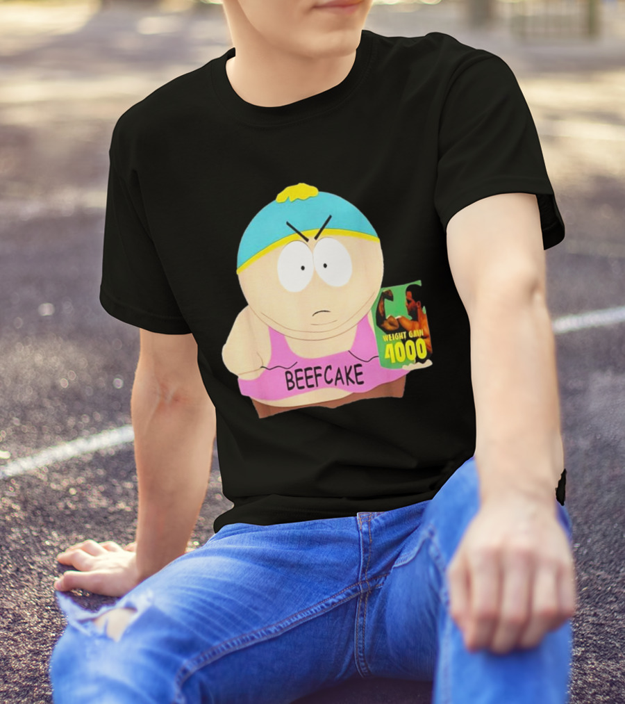 Eric Cartman Beefcake Weight Gain 4000 Promotion 2000 T-Shirt
