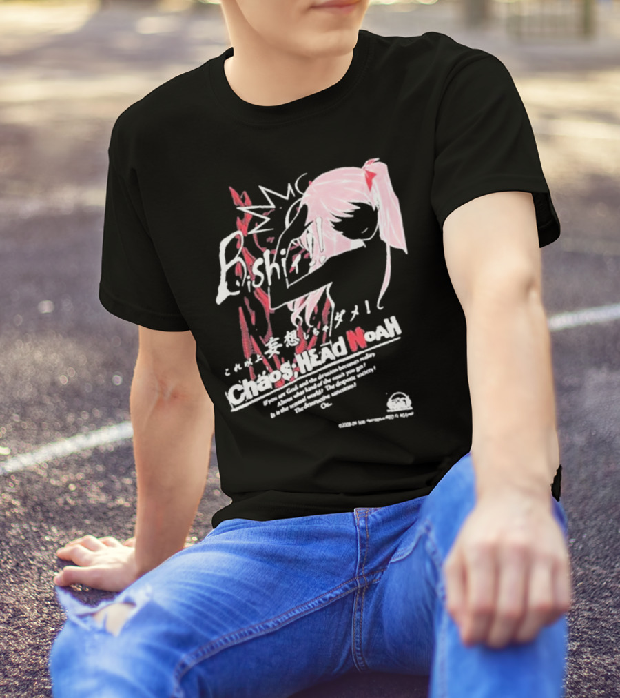 Chaos Head Noah Bishōjo Anime Waifu Manga Styling T-Shirt