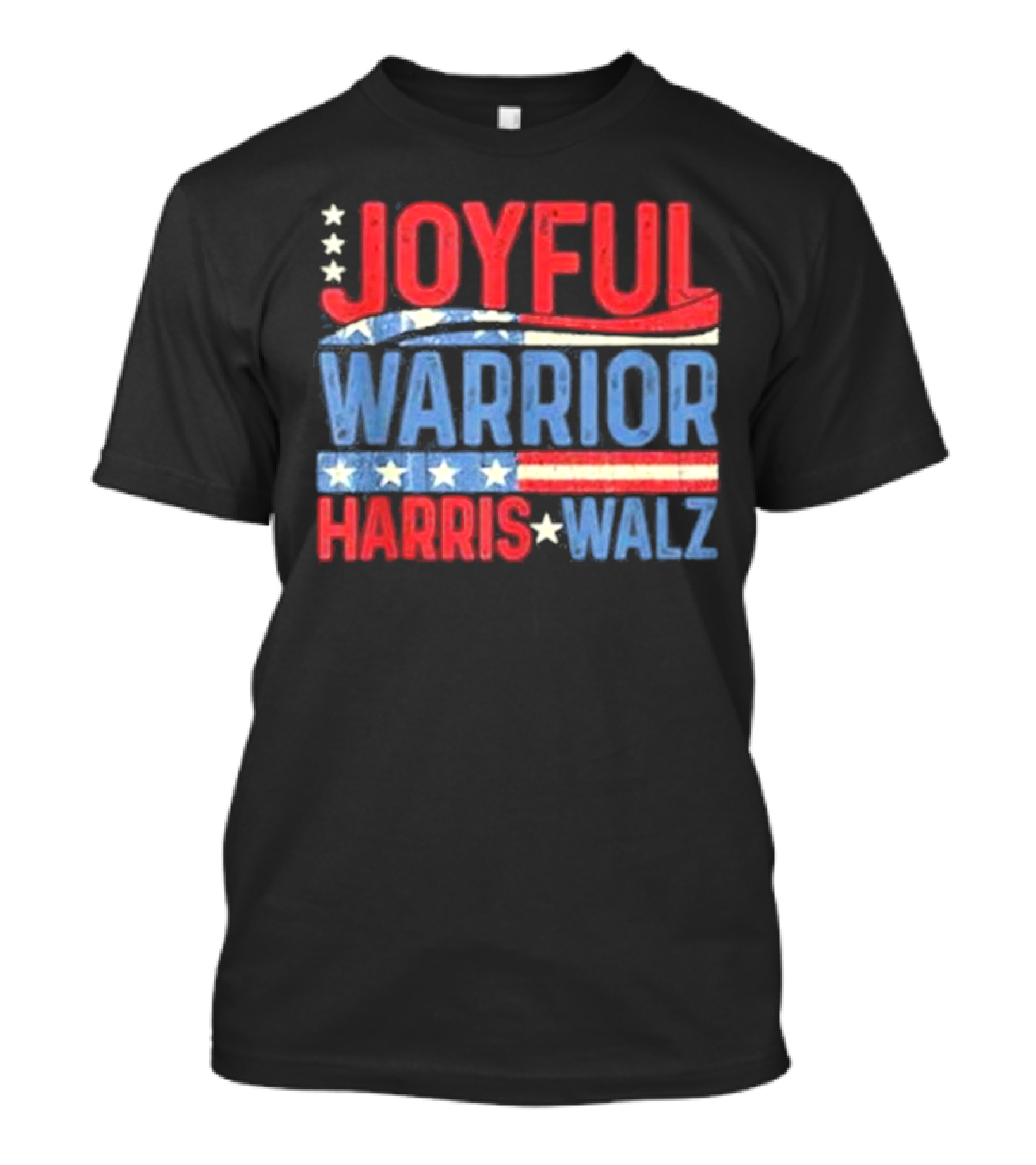 Joyful Warrior Harris Walz Kamala Harris T-Shirt
