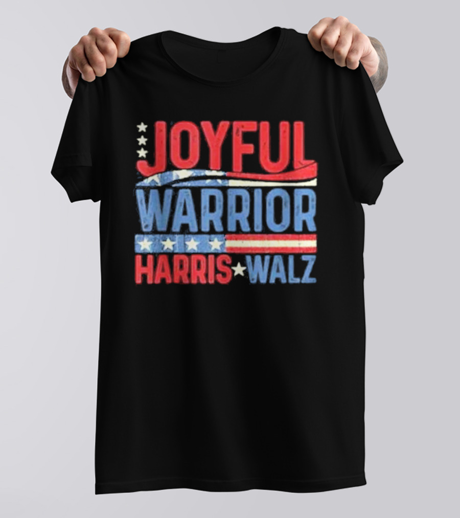 Joyful Warrior Harris Walz Kamala Harris T-Shirt