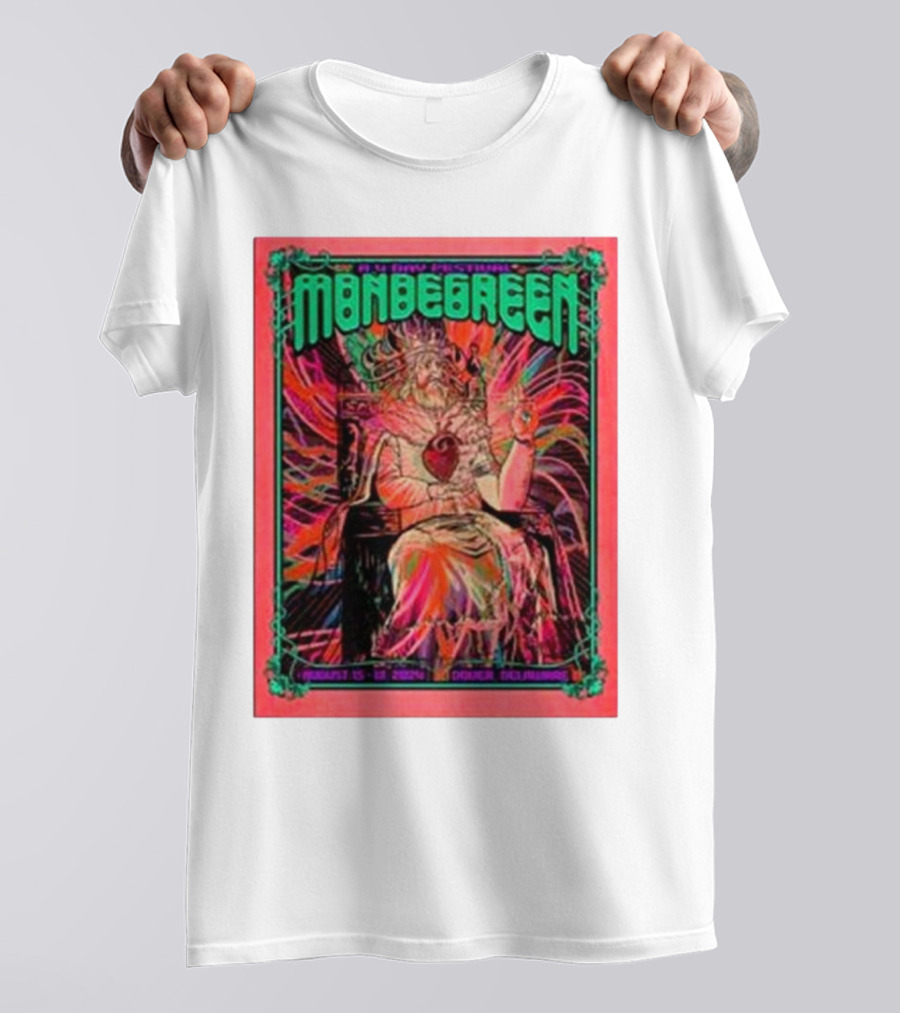 Mondegreen Event Dover Delaware August 15th-18th 2024 Psychedelic T-Shirt