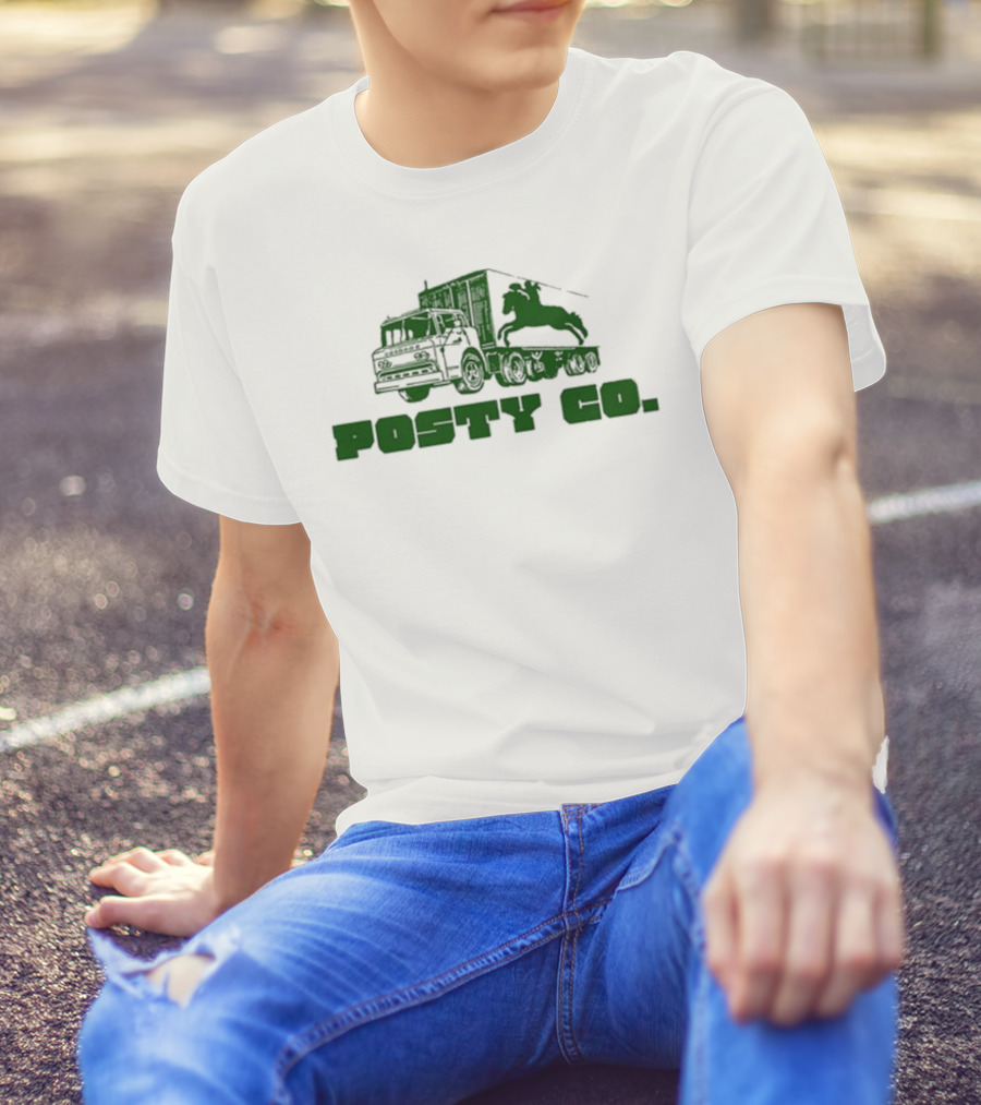 Post Malone F1 Posty Co. Horse Truck Trillion Thermal T-Shirt