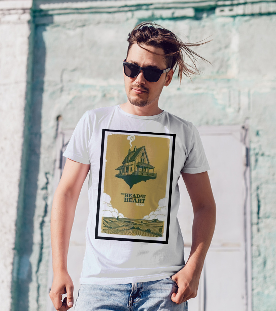 The Head And The Heart Floating House August 15 T-Shirt