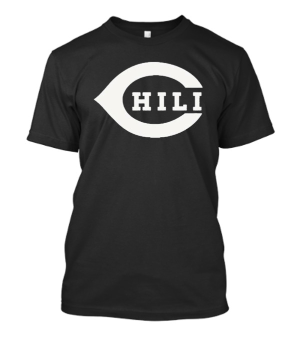 Cincinnati Chili C Logo Baseball T-Shirt