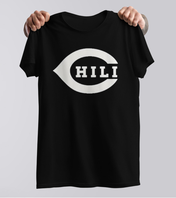 Cincinnati Chili C Logo Baseball T-Shirt