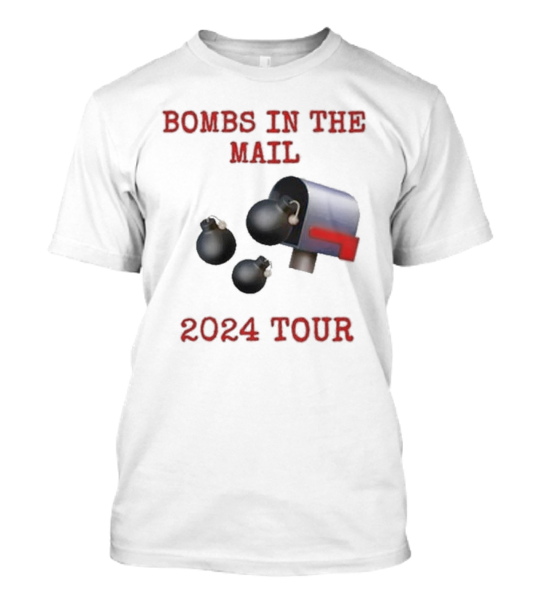 Bombs In The Mail 2024 Tour City Morgue T-Shirt