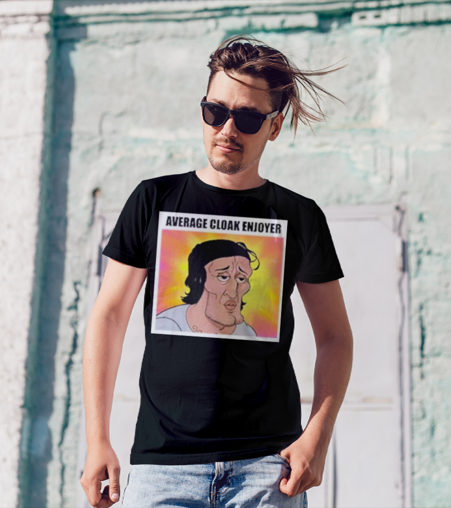 Average Cloak Enjoyer Parody Meme Comic T-Shirt