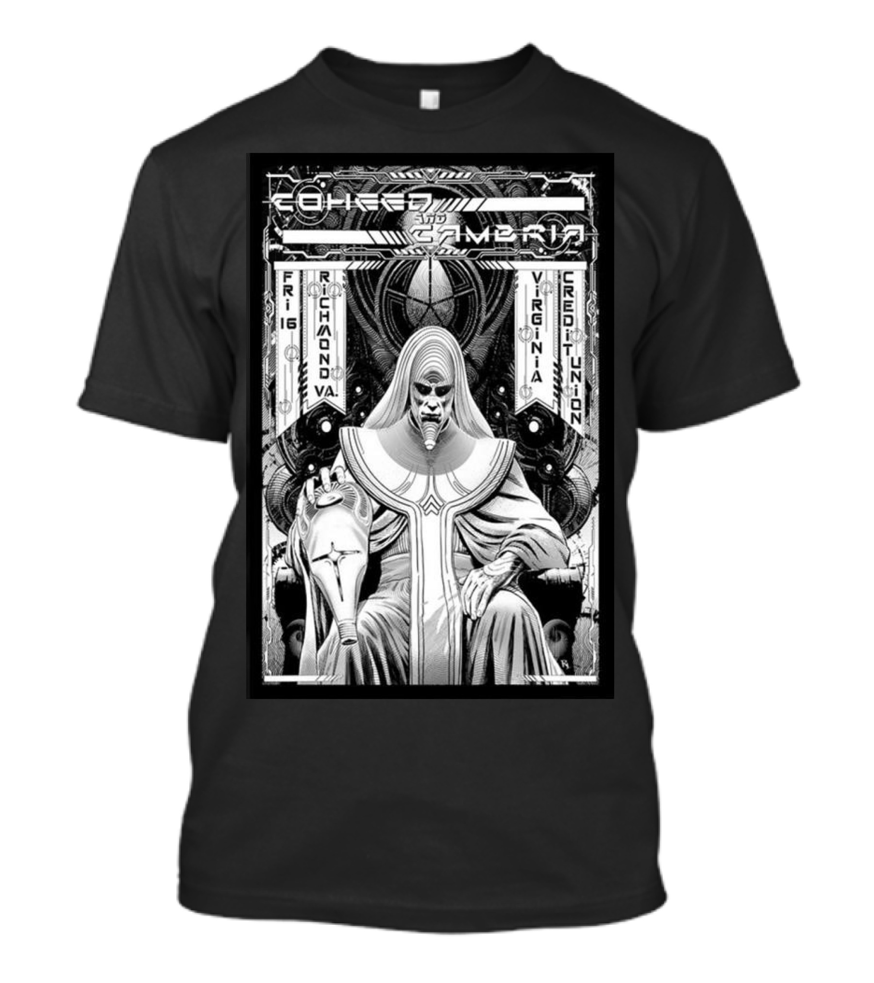Coheed And Cambria Virginia Credit Union Richmond Tour August 16 T-Shirt