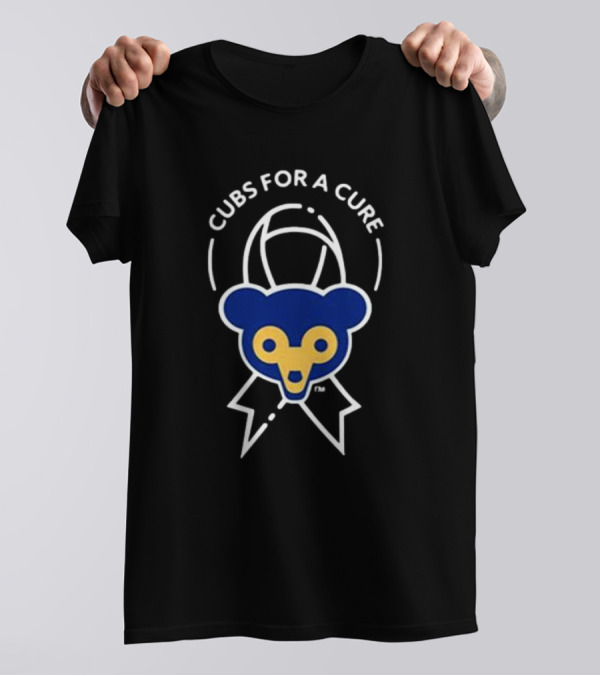 Cubs For A Cure Blue Bear T-Shirt